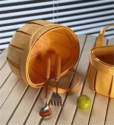 Coș de țesut manual