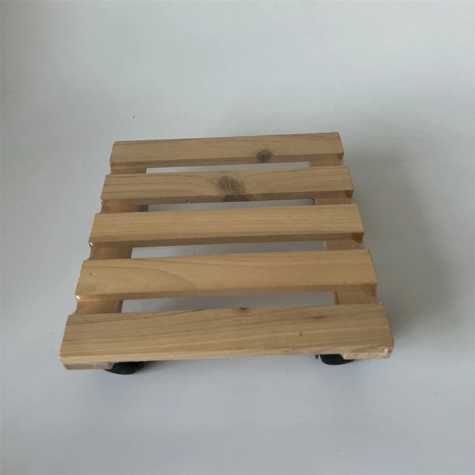 Suport de flori în mișcare din lemn